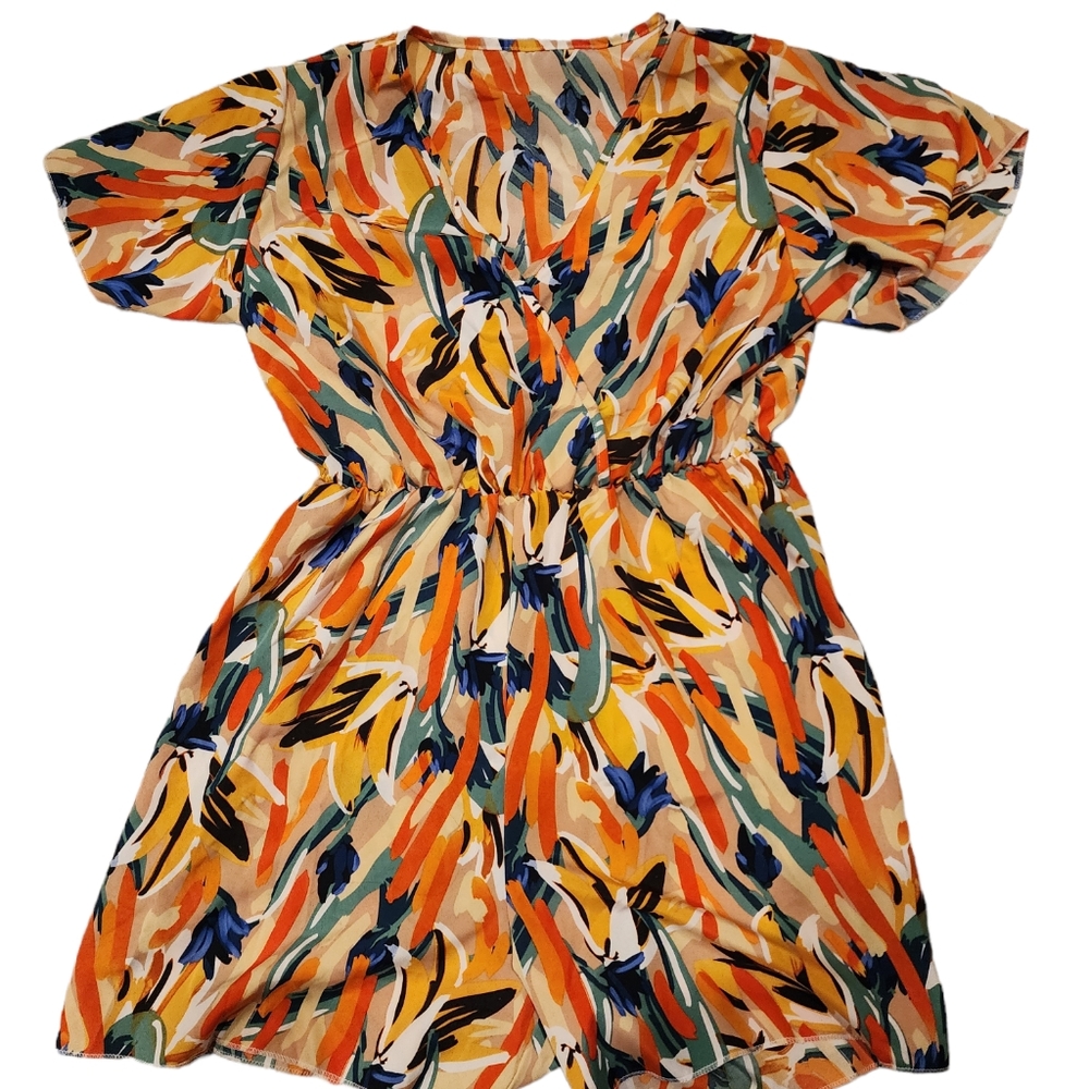 Multi color romper - Picture 3 of 3